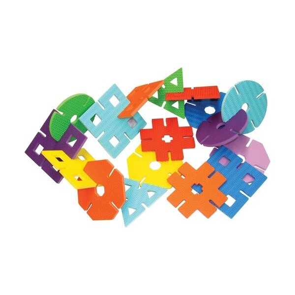 Pacon Building Shapes, WonderFoam, 7in Wide, AST, 6PK PAC4464CT - main